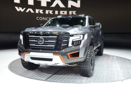  Nissan Titan Warrior hermosa camioneta futurista - Baoxehoi