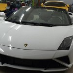 Siêu xe Lamborghini Gallardo mui trần về cùng nhà Huracan LP610-4