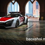 Ngắm siêu xe Lykan HyperSport 70 tỷ của cảnh sát Abu Dhabi