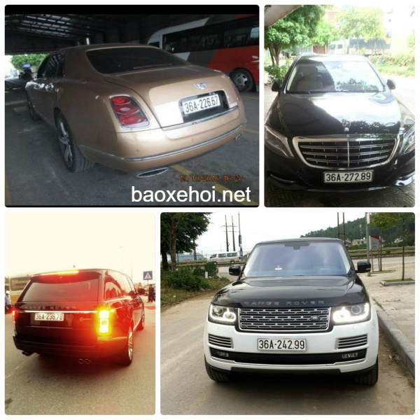 Bộ tứ xe siêu sang đắt nhất, nổi tiếng nhất Thanh Hóa - Baoxehoi