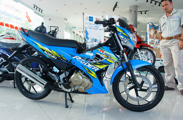 Giá bán Suzuki GN125 đời 2017 hơn 40 triệu đồng tại Việt Nam