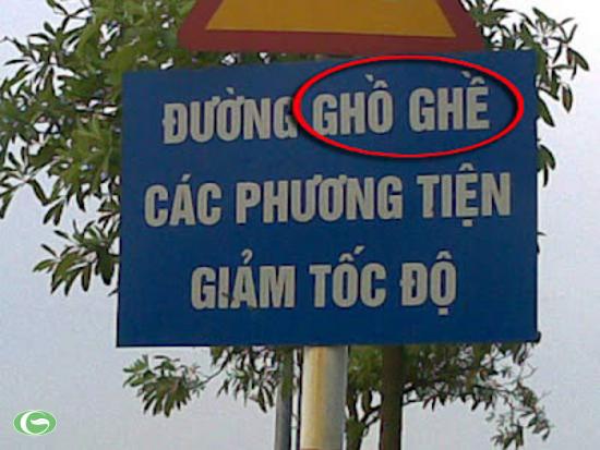 Phát cười loạt biển quảng cáo sai chính tả trên đường phố - Baoxehoi