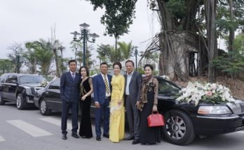 Thiếu gia Nam Định đón dâu bằng xe Limousine
