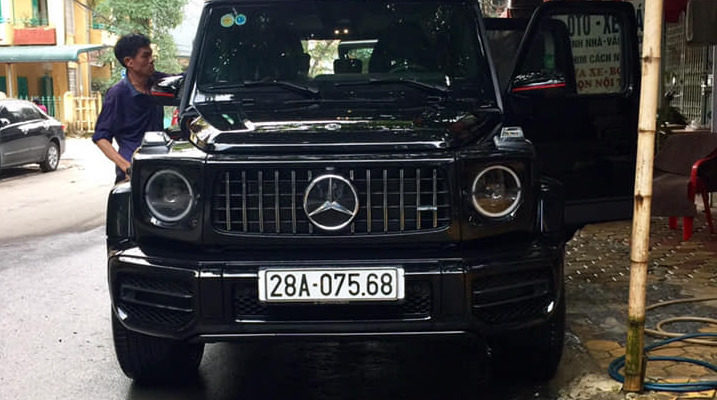Đại gia Hòa Bình siêu giàu mua Mercedes G63 AMG