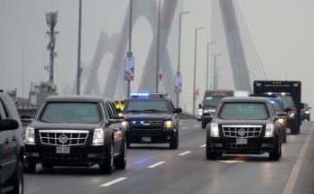 Siêu xe tổng thống Mỹ Donald Trump