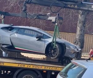 lamborghini siêu xe nát bét