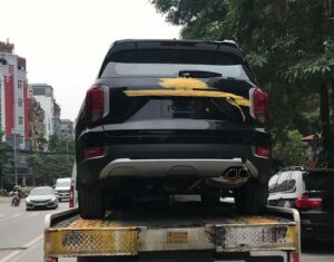 Đuôi sau xe Hyundai Palisade Đẹp trên phố