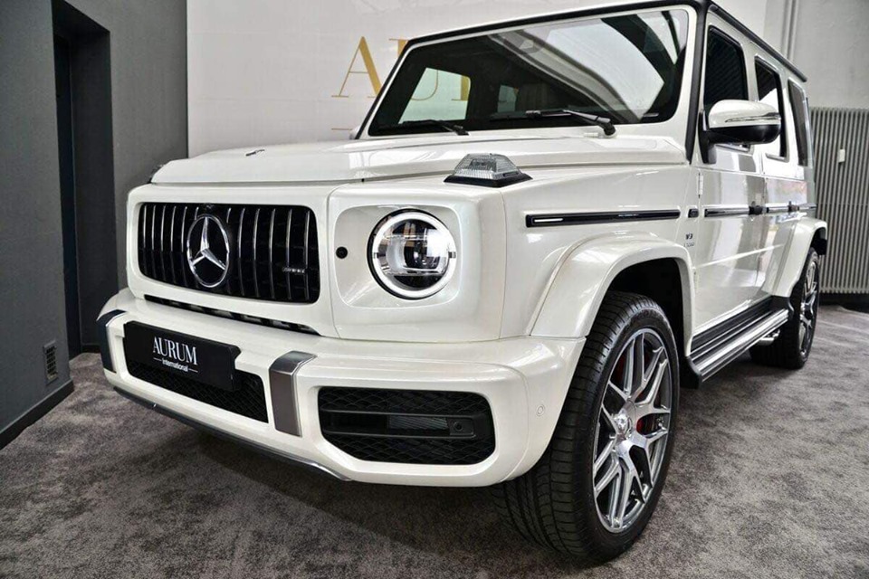 Siêu SUV Mercedes G63 AMG giá 11 tỷ màu trắng đầu tiên tại VN - Baoxehoi